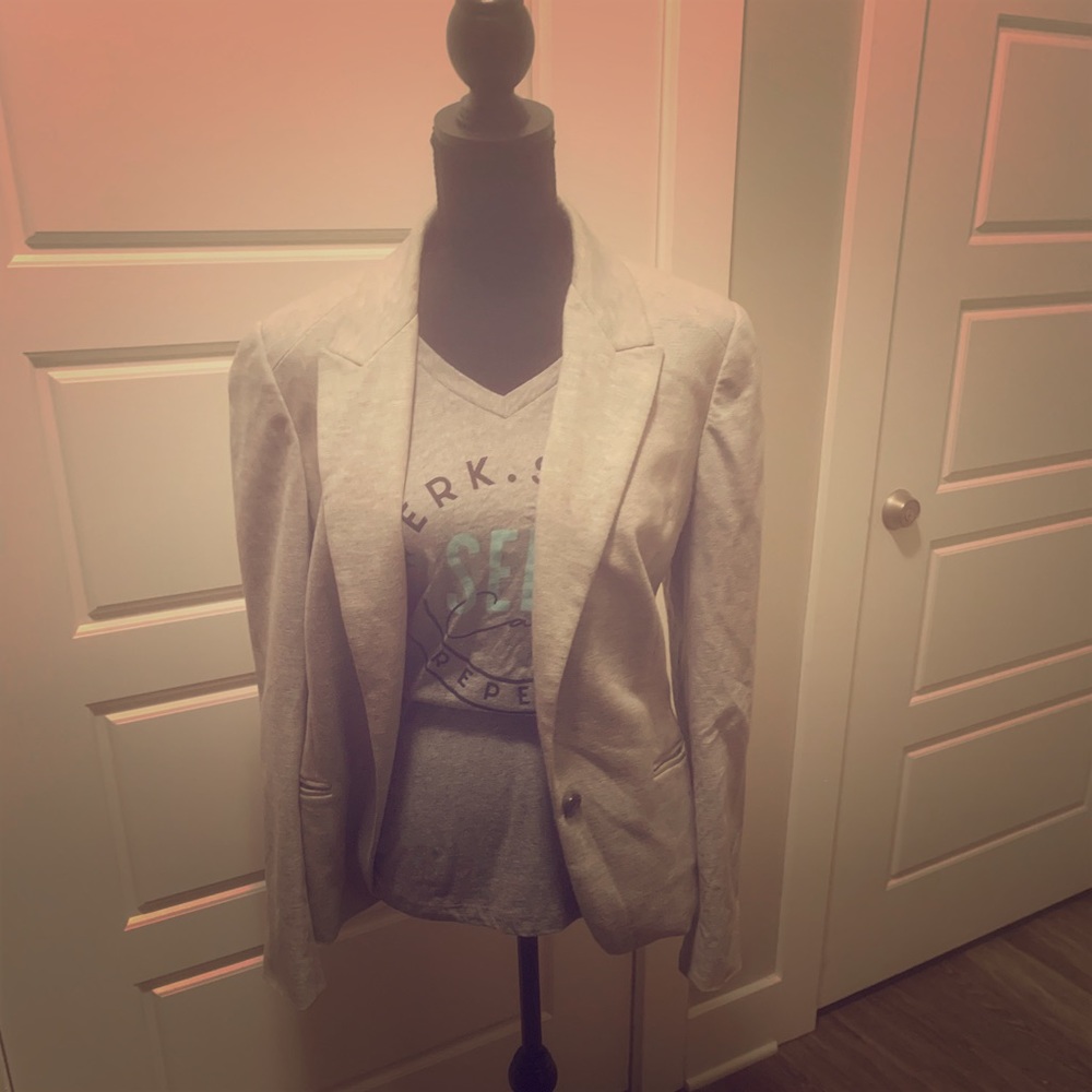 Gray Blazer